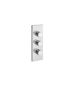 Gessi Incastri Bateria natryskowa termostatyczna podtynkowa - element zewnętrzny Chrom 75314.031