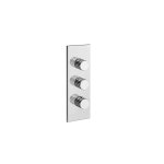 Gessi Incastri Bateria natryskowa termostatyczna podtynkowa - element zewnętrzny Chrom 75314.031