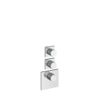 Gessi Incastri Bateria natryskowa termostatyczna podtynkowa 2-drożna - element zewnętrzny Chrom 75304.031