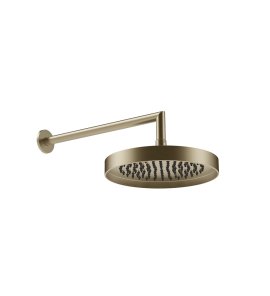 Gessi Incastri Deszczownica Ø 250 mm z ramieniem ściennym Finox Brushed Nickel 63045.149