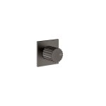 Gessi Incastri Mieszacz podtynkowy - element zewnętrzny Black Metal Brushed PVD 75364.707