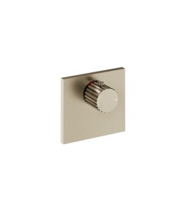 Gessi Incastri Zawór termostatyczny podtynkowy - element zewnętrzny Finox Brushed Nickel 75354.149