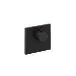Gessi Incastri Zawór termostatyczny podtynkowy - element zewnętrzny Matte Black 75354.299