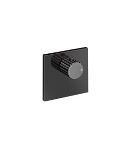 Gessi Incastri Zawór termostatyczny podtynkowy - element zewnętrzny Black Metal PVD 75354.706