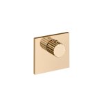 Gessi Incastri Zawór termostatyczny podtynkowy - element zewnętrzny Warm Bronze PVD 75354.735