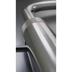 Quooker Zestaw bateria kuchenna z wyciąganą wylewką Flex Square plus zbiornik HOT 7L COMBI+ Stal nierdzewna