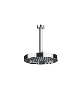 Gessi Incastri Deszczownica Ø 250 mm z ramieniem sufitowym z możliwością dostosowania długości Chrom 63053.031