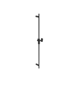 Gessi Incastri Drążek prysznicowy z regulowanym uchwytem Matte Black 75044.299