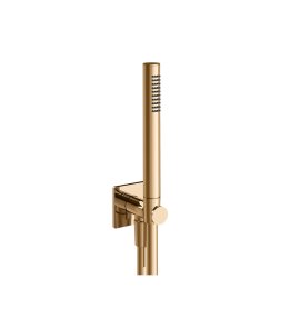 Gessi Incastri Słuchawka prysznicowa z uchwytem ściennym Warm Bronze PVD 73523.735