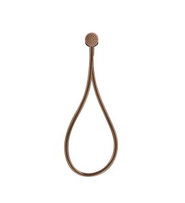 Gessi Incastri Zestaw natryskowy magnetyczny z przyłączem wodnym, słuchawka prysznicowa Copper Brushed PVD 63099.708