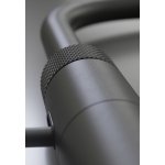 Quooker Zestaw bateria kuchenna z wyciąganą wylewką Flex Square plus zbiornik HOT 7L COMBI+ Czarny mat