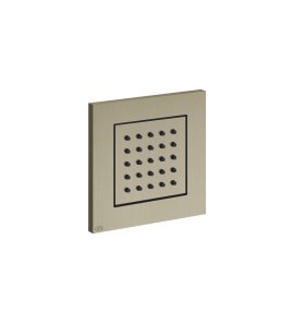 Gessi Incastri Dysza boczna ścienna - element zewnętrzny Finox Brushed Nickel 32984.149