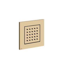 Gessi Incastri Dysza boczna ścienna - element zewnętrzny Warm Bronze PVD 32984.735