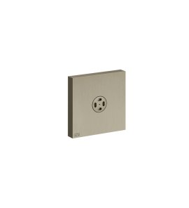 Gessi Incastri Dysza boczna ścienna podtynkowa Finox Brushed Nickel 32979.149