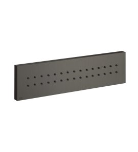 Gessi Incastri Dysza prysznicowa ścienna Black Metal Brushed PVD 32975.707
