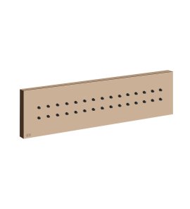 Gessi Incastri Dysza prysznicowa ścienna Copper PVD 32975.030