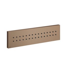 Gessi Incastri Dysza prysznicowa ścienna Copper Brushed PVD 32975.708