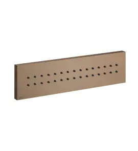 Gessi Incastri Dysza prysznicowa ścienna Copper Brushed PVD 32975.708