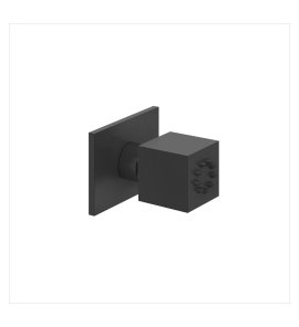 Gessi Incastri Regulowana głowica natryskowa Matte Black 20172.299