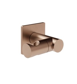 Gessi Incastri Uchwyt prysznicowy ścienny Copper Brushed PVD 73060.708