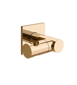 Gessi Incastri Uchwyt prysznicowy ścienny Warm Bronze PVD 73060.735