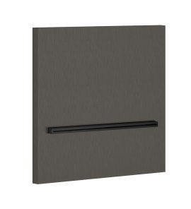 Gessi Incastri Wylewka kaskadowa ścienna Black Metal Brushed PVD 20295.707