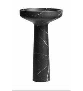  Antonio Lupi Ago185 Umywalka wolnostojąca Ø 50 cm Marmo Nero Marquinia AGO185NM
