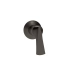 Gessi Ventaglio Mieszacz ścienny z jednym wyjściem - element zewnętrzny Black Metal Brushed PVD 72109.707