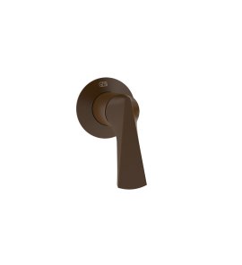 Gessi Ventaglio Mieszacz ścienny z jednym wyjściem - element zewnętrzny Dark Bronze 72109.845
