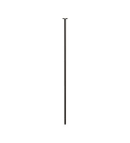 Gessi Ventaglio Wylewka umywalkowa sufitowa Black Metal Brushed PVD 63399.707