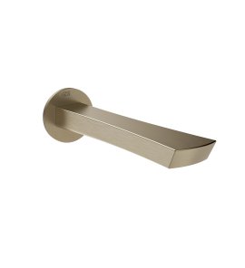 Gessi Ventaglio Wylewka wannowa podtynkowa 201 mm - element zewnętrzny Finox Brushed Nickel 72103.149