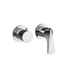 Gessi Ventaglio Bateria prysznicowa podtynkowa 2-drożna - element zewnętrzny Chrom 72038.031
