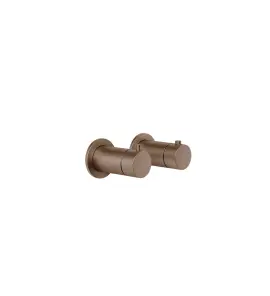 Gessi Ventaglio Bateria prysznicowa termostatyczna podtynkowa - element zewnętrzny Copper Brushed PVD 63331.708