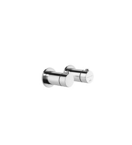 Gessi Ventaglio Bateria prysznicowa termostatyczna podtynkowa 2-drożna - element zewnętrzny Chrom 63333.031