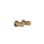 Gessi Ventaglio Bateria prysznicowa termostatyczna podtynkowa 2-drożna - element zewnętrzny Warm Bronze Brushed PVD 63333.726