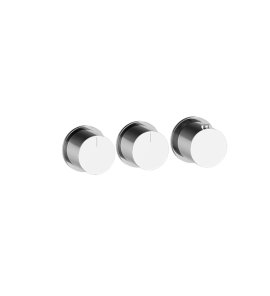 Gessi Ventaglio Bateria prysznicowa termostatyczna podtynkowa 2-drożna - element zewnętrzny Chrom 63434.031