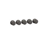 Gessi Ventaglio Bateria prysznicowa termostatyczna podtynkowa 4-drożna - element zewnętrzny Black Metal Brushed PVD 63438.707