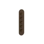 Gessi Ventaglio Bateria prysznicowa termostatyczna podtynkowa 4-drożna - element zewnętrzny Dark Bronze 43068.845