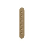 Gessi Ventaglio Bateria prysznicowa termostatyczna podtynkowa 5-drożna - element zewnętrzny Warm Bronze Brushed PVD 43070.726