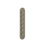 Gessi Ventaglio Bateria prysznicowa termostatyczna podtynkowa 5-drożna - element zewnętrzny Finox Brushed Nickel 43070.149