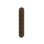 Gessi Ventaglio Bateria prysznicowa termostatyczna podtynkowa 5-drożna - element zewnętrzny Dark Bronze 43070.845