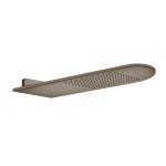 Gessi Ventaglio Deszczownica prysznicowa ścienna Coffee Bronze Brushed PVD 45163.761