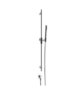 Gessi Ventaglio Drążek prysznicowy ze słuchawką, wężem 150 cm oraz przyłączem kątowym Chrom 70042.031