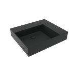 Flaminia App Umywalka stawiana/ścienna 60×51 carbone matt AP6051CAR