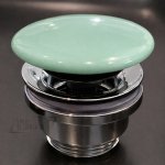 Flaminia Korek umywalkowy uniwersalny ceramiczny menta PLCEME