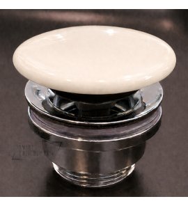 Flaminia Korek umywalkowy uniwersalny ceramiczny latte PLCELAT