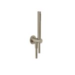 Gessi Ventaglio Słuchawka prysznicowa z uchwytem ściennym i przyłączem Finox Brushed Nickel 63329.149
