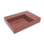 Flaminia App Umywalka stawiana/ścienna 70×51 uva matt AP7051UV