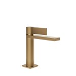 Gessi Inverso Diamantato Bateria umywalkowa bez korka Warm Bronze Brushed PVD 73602.726
