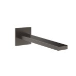 Gessi Inverso Diamantato Wylewka wannowa podtynkowa (długość na zamówienie) - element zewnętrzny Black Metal Brushed PVD 73104.707
